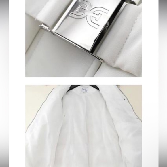 Sam Edelman White Fur-Trimmed Parka - Picture 2 of 5